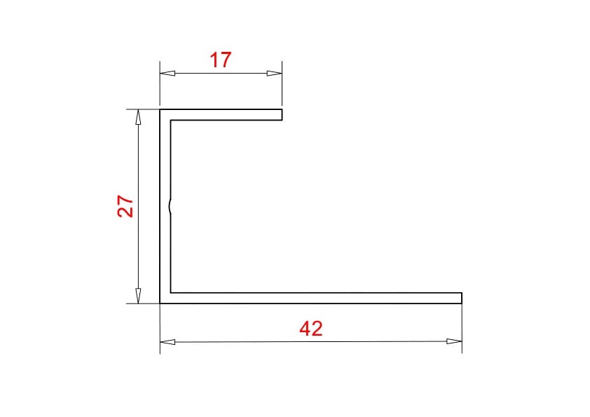 Декоративный профиль RWP D17