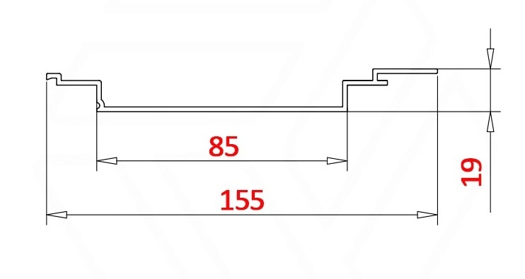 Алюминиевая панель RWP 125H
